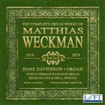 Mathias Weckman Complete organ works - Hans Davidssohn